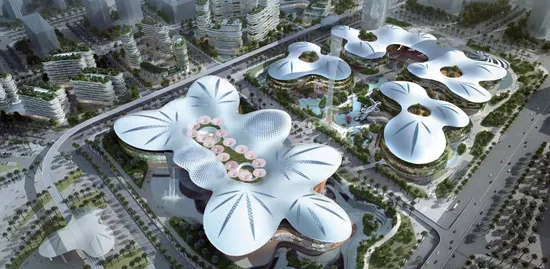 Taller de acero ligero sísmico resistente de largo alcance de edificio moderno