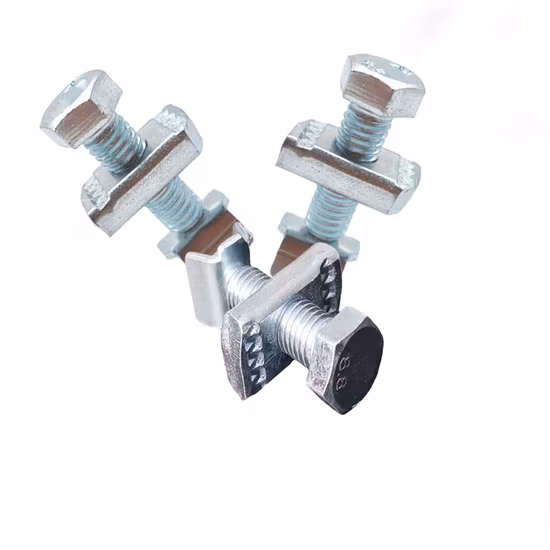 Unistrut Seismic Bracing Anti-Seismic Support Strut Channel V Hanger Rod Refuerzo Tuercas T Pernos Accesorios V-Screw M12 * 9 * 40 Soporte